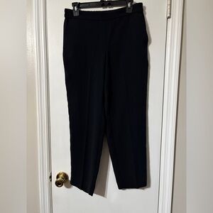 J.Crew Black Jamie pant with elastic waist size 10